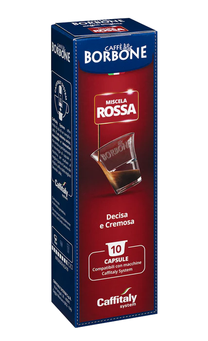 Macchina Caffitaly VOLTA S36 - NERA + 120 Capsule Borbone Rosse