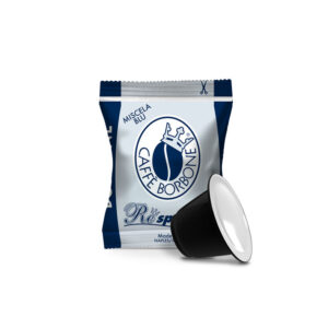 Capsule Borbone Respresso Compatibili con macchine ad uso domestico Nespresso Miscela BLU