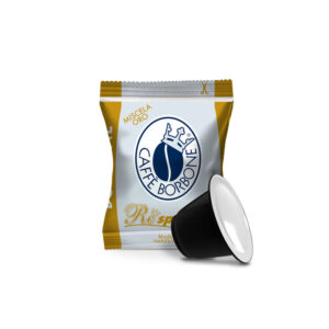Capsule Borbone Respresso Compatibili con macchine ad uso domestico Nespresso Miscela ORO