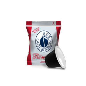 Capsule Borbone Respresso Compatibili con macchine ad uso domestico Nespresso Miscela ROSSA